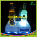 Clear Acrylic Bottle Display Stand with LED Light